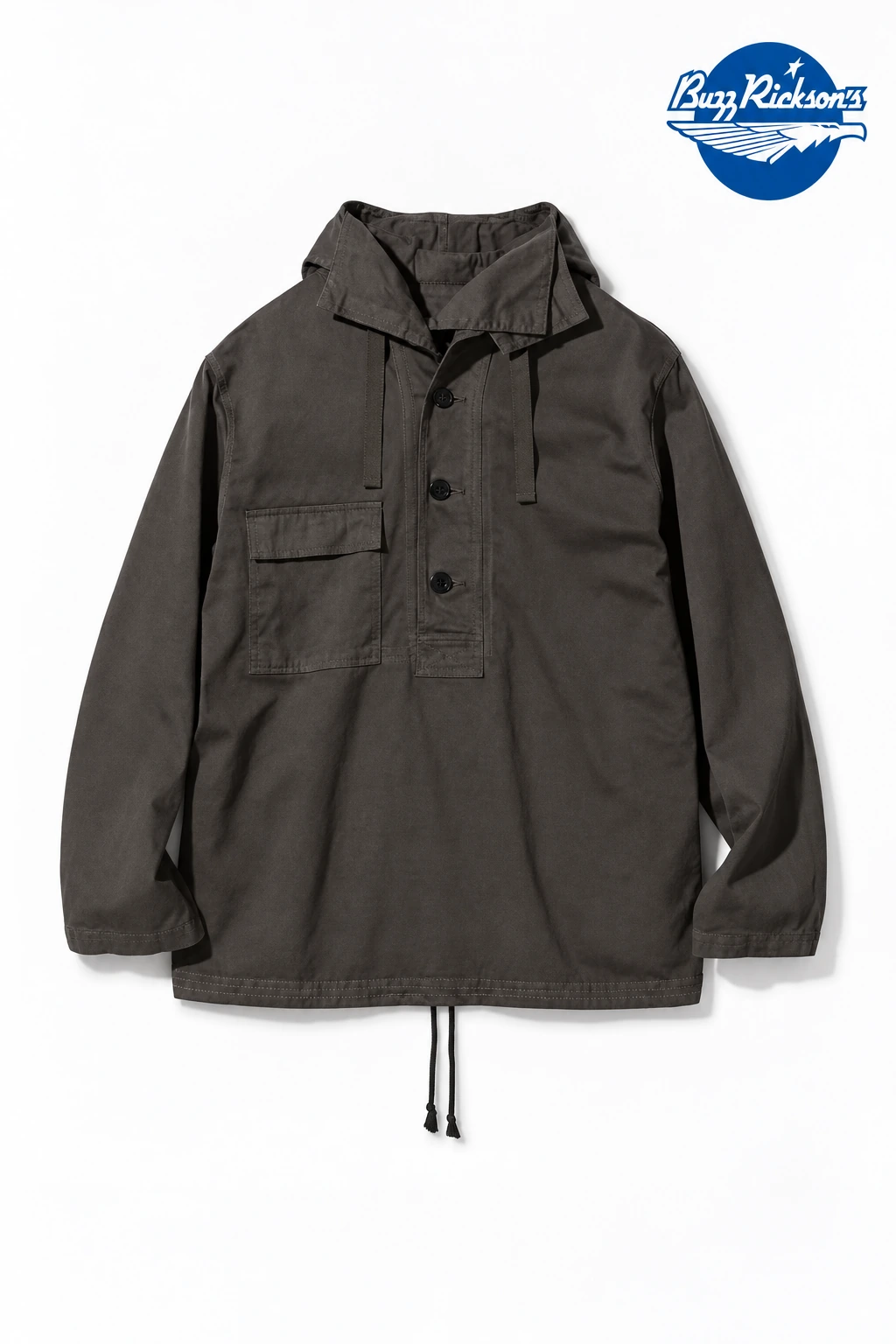 经典外套，BR15064，带蓝色品牌标识的改版设计展示