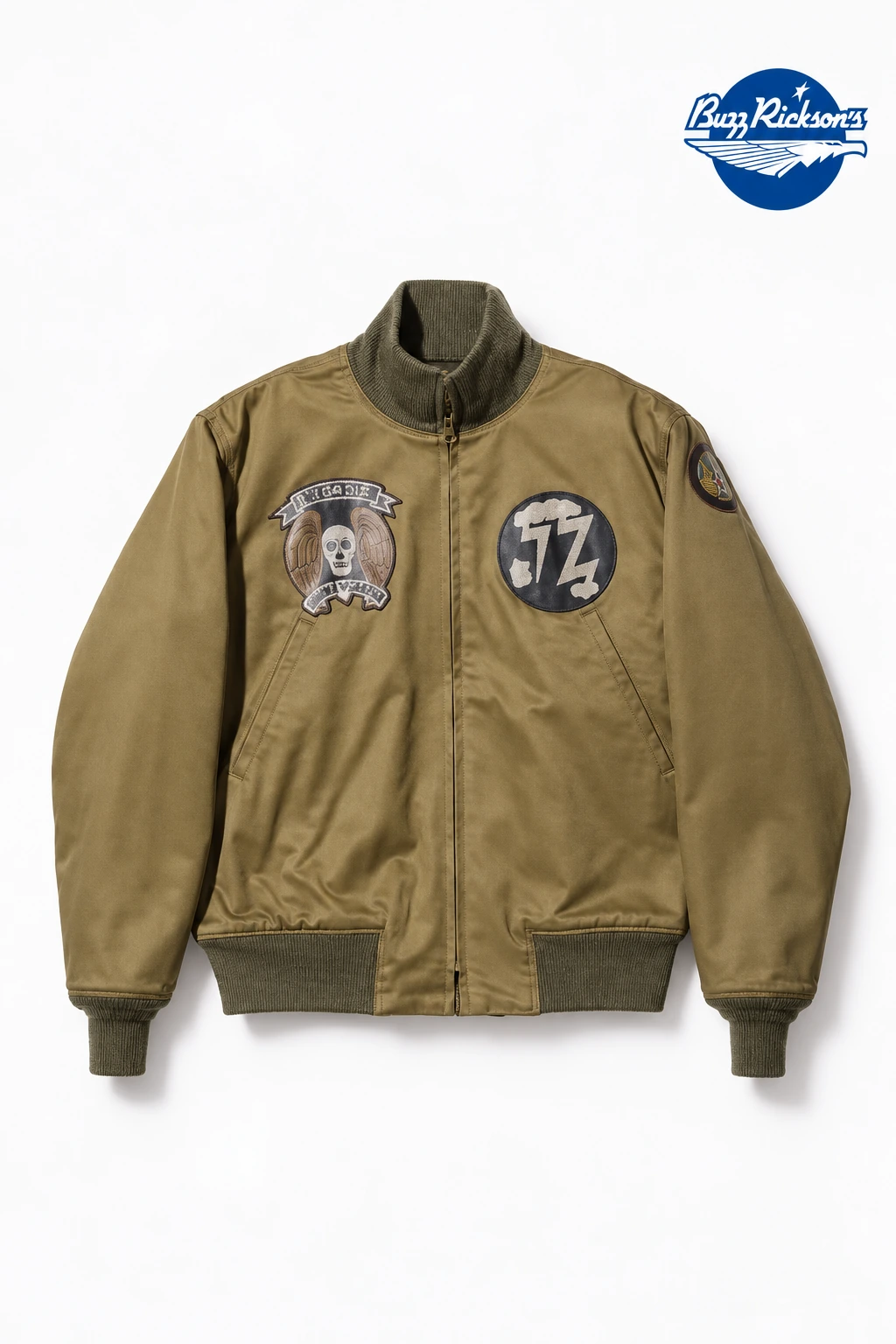 经典外套，BR15147，带蓝色品牌标识的改版设计展示