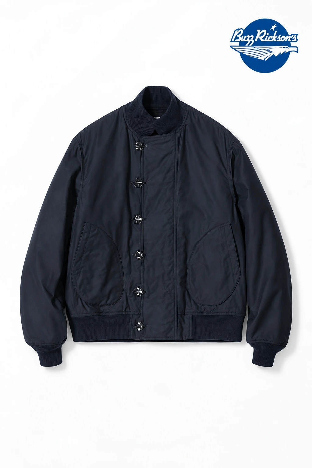 经典外套，BR15762，带蓝色品牌标识的改版设计展示