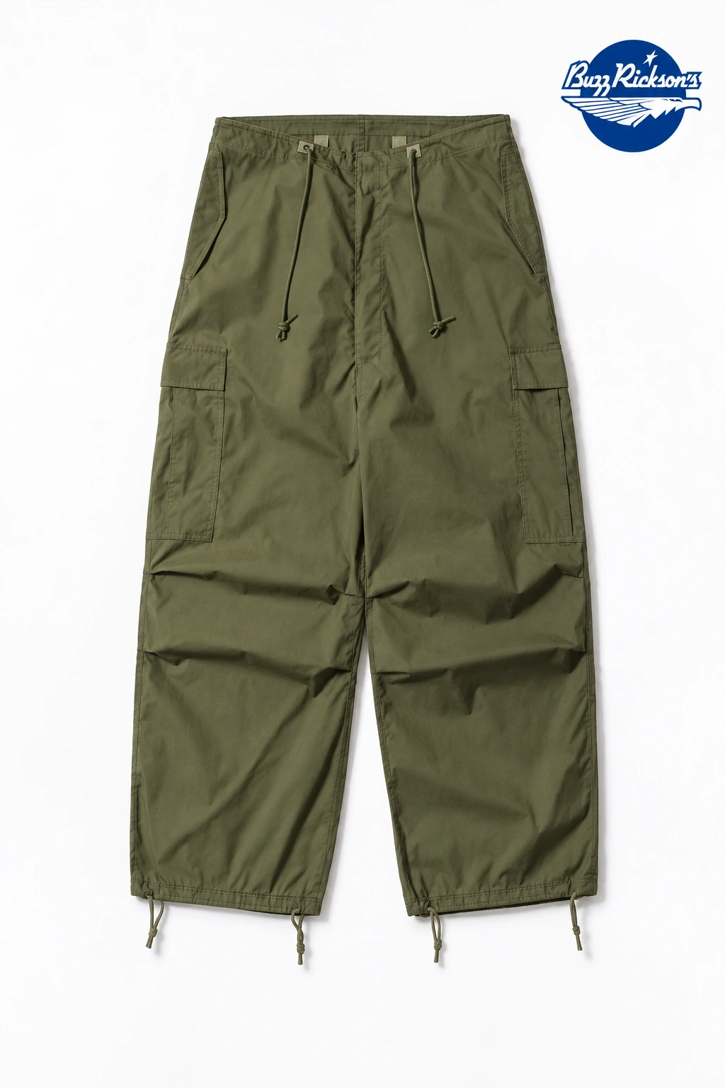 M-1951 经典裤装，BR42530，带蓝色品牌标识的改版设计展示