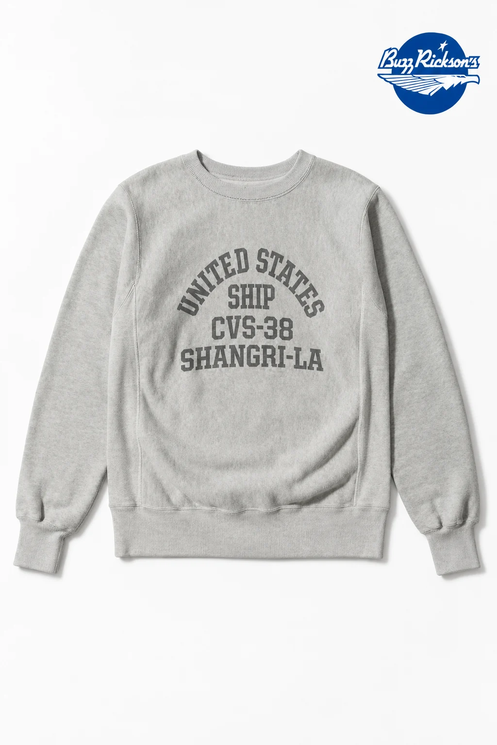圆领运动针织与卫衣，BR69806，带蓝色品牌标识的改版设计展示